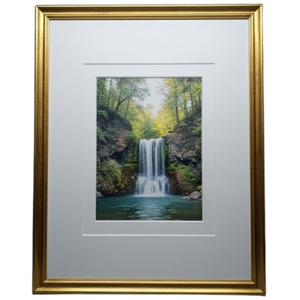 31" × 43" 
Picture Frame, Gold Poster Frame, Home Decor Natural Gallery Frames, Horizontal or Vertical Format, Sturdy, Plexiglass, Large Wall Decor, for Photos, Artworks, Posters