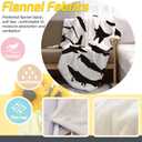 Jet Fighter Airplane Soft Throw Blanket All Season Microplush Thick Warm Blankets Tufted Fuzzy Flannel Throws Blanket for Bed Sofa Couch 60"x50"