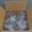 US Acrylic Classic Clear Plastic Reusable Drinking Glasses (Set of 8) 12oz Rocks & 16oz Water Cups | BPA-Free Tumblers, Made in USA | Top-Rack Dishwasher Safe