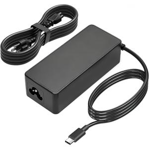 100W Power Universal USB-C Fast Laptop Charger Compatible with Lenovo, Thinkpad/Yoga/IdeaPad/chromebook, MSI, Asus, HP, Dell Type-C AC Power Adapter PD 3.0 Charger