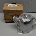 0.5 L Stainless Steel Teapot - Coffee Pot Teapot Stainless Steel Kettle Cold Water Jug Short Spout for Restaurants, Conference Rooms, Living Room, (20 oz )