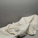 MEETSKY Oversized Chair Cover Washable Armchair Sofa Cover for Dog, Couch Protector for Sofa Single Cover, Small Couch Cover Sofa Throw Cover with Tassel, 71" x 91", Beige