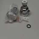 Faucet Sprayer Attachment, 360 Degree Rotating Faucet Aerator Accessories, 3 Mode Adjustable Kitchen Sink Tap Head Water Saving Extend Nozzle Chrome Plated,(Pack of 2)