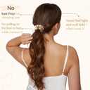 Yanibest Satin Scrunchies for Women, Hair Ties No Damage for Girls, Silk Ponytail Holders 6pcs Headwear