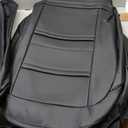 TTX LIGHTING Custom Fit Seat Covers for Honda Accord LX 2023 2024 2025: Full Set Faux Leather Compatible Airbag Car Accord Seat Protector Black (2023-2025 Accord LX Full Set)