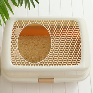Smart Paws Covered Litter Box for Cats  Enclosed Design with Odor Control, No Mess, Easy Clean, Large Size for Multiple Cats