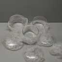 Hsei 3 Pcs Glass Simmer Pot Heat Resistant Clear 1.3 1.5 1.9 L Saucepan with Cover Handle Glass Pots for Cooking Cookware Stovetop and Pan with Lid for Pasta Noodle(Trendy)