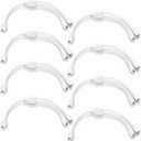 Relaxweex 8 Pcs T5 T8 LED Splitter Cable 3pins LED Wire Tube Connector 1to 2 Way Splitter Extension Cord for Ceiling Lights, Integrated Tube Lamp Holder Socket