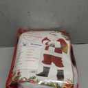 Santa Claus Costume for Men Santa Suit Adults 11pcs Men's Deluxe Professional Christmas Clause Outfit Xmas Cosplay (XX-Large)