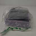 Record Player for Vinyl All-in-one Turntable with Speakers Belt-Driven Turn Table 3-Speed 3 Size 33 1/3 45 78 RPM BT Wireless Headphone AUX-in RCA LP Phonograph Auto Stop New Sleek Light Pale Purple