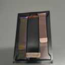 2 PACK Metal Band for Google Pixel Watch 3 41mm Bands/Google Pixel Watch 2/1 Bands Women Men, Stainless Steel Mesh Loop Adjustable Wristband Replacement Straps (Colorful/Rose Pink)