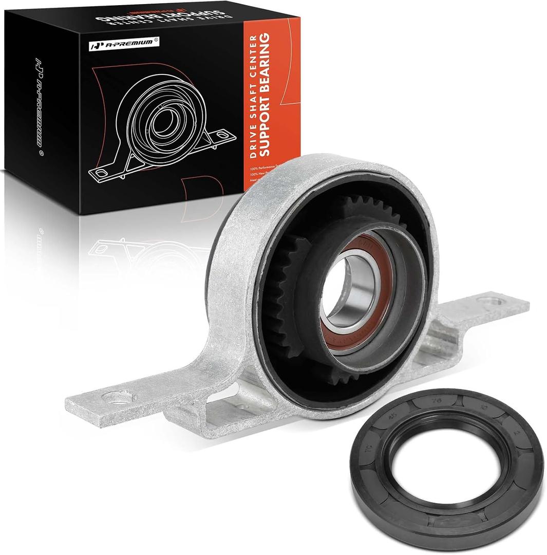 A-Premium Rear Drive Shaft Center Support Bearing Compatible with Ford Fusion 2007-2012 & Lincoln MKZ 2007-2012 & Mercury Milan 2007-2011, AWD, Driveshaft Carrier Bearing