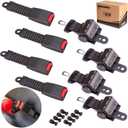 Universal Golf Cart Seat Belts Kit for Yamaha Club Car EZGO Go-Kart ATV UTV, 42 inch Retractable Seat Belts Kit (Without Mounting Bar)