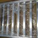 BIEAMA 10-Tier Half Sheet Pan Rack, NSF Bun Pan Rack, Aluminum Bakery Rack, Commercial Kitchen Bakery Cooling Rack, Speed Rack with 4 Wheels for 18" x 13" Sheet Pan