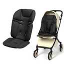 Baby Stroller Seat Liner for Most Models, Breathable Fabric Stroller Seat Liner Insert, Ensure Comfort and Support on the Go, Stroller Accessories for Toddler Aged 0-5 Years Old, Black