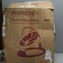 Momcozy 2-in-1 Electric Baby Swing, Dual-Arm Support System & Parent-Inspired Motions, Convertible to Toddler Seat up to 66 lbs, Adjustable Height, Lightweight, Khaki