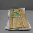 2 x 1/2 x 12 Inch 25 PCS Square Dowel Rods Wood Sticks Wooden Dowel Rods Unfinished Bamboo Sticks - for Crafts,Home Decor, Model Making and DIYers