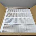 Fits 22x16 Duct Opening | Steel Return Air Grille by Handua | Vent Cover Grill for Sidewall and Ceiling | White | HVAC Cold Air Intake Grille | Outer Dimensions: 23.75"W X 17.75"H