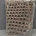 MIULEE Set of 2 Waffle Bathroom Rugs, Boho Bath Rugs Non Slip Washable, Super Absorbent Bath Mats, Ultra Soft Rubber Backed Shower Mats for Bathroom Floor, Tub, Brown, 17"x24"+18"x30"