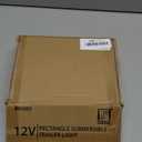 Wellmax 12V LED Trailer Lights, Submersible and Waterproof Low Profile Rectangular tail lights for RV, marine, boats, trailers