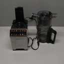 Cold Press Juicer, Touchscreen Juicer Machines with 4.5'' Wide Feed Chute, Stainless Steel Masticating Juicers Easy to Clean, Ergonomic Operational Panel Design, High Juice Yield, Steel