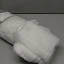 PREXTEX Artificial Snow Roll - Large Fluff for Christmas Village Displays, 94"x31" Tabletop Dcor, and Winter Wonderland Party Scenes - Thick White Blanket for Holiday Backdrops and Festive Decoration