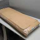 SONGMICS Storage Ottoman, Storage Bench with Legs, 15 x 43.3 x 15.7 Inches, Ottoman Bench, 30 Gal. (112 L), Synthetic Leather, for Living Room, Entryway, Coffee Brown ULSF0514K03