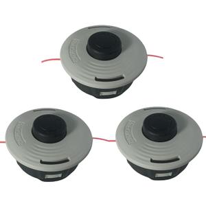 3PACK 27-2 25-2 Weed Eater Trimmer Head for Stihl AutoCut 27-2 FS85 FS90 FS90r FS70r FS55 FS55r FS56rc FS91R FS100RX FS110 FS120 FS130 FS131 FS240 String Trimmer Replace Parts,Bump Head (10x1.0 LHF)