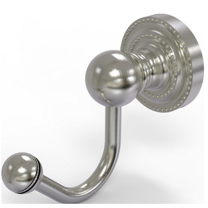 Allied Brass CC-20-SN Carolina Crystal Collection Robe Hook, Satin Nickel