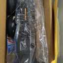 ELECOSMOS Kids Electric Scooter for Age 4-9, Light Up 3-Wheeled Scooter with Big LED Wheels, Wide Flashing Deck, Adjustable Height (Blue)