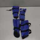 Hipaw Waterproof Dog Boots for Winter Snow Rain,Non-Slip Dog Shoes for Medium to Large Dogs,Extended Cuff Paw Protectors for Outdoor Walking Hiking (M (Insole wide 2.4") for 44~72lb)