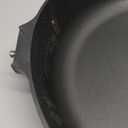 SENSARTE Nonstick Frying Pan Skillet with Lid, 13.3 Inch Large Deep Frying Pan, 6 Qt Non Stick Saute Pan with Cover, Induction Pan, Healthy Non Toxic Cooking Pan with Helper Handle, PFOA PFOS Free (Classic Black)