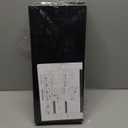 QEEIG Floating Shelves for Wall Bathroom Shelf Bedroom Kitchen Living Room Hanging Book Shelves Small Farmhouse Decor 16 inch Set of 3, Black (015B3)