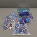 171 PCS Elegant Birthday Party Supplies, Party Decorations Include Tablecloth, Paper Tableware, Stickers, Backdrop, Banner, Balloons, Hanging Swirl for Adult