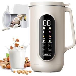 10-in-1 Nut Milk Maker Machine, 35oz Plant-Based Milk & Soup Machine with 12H Delay Start, Self-Clean, Keep Warm  Soy, Oat, Almond & More, Cream