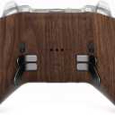 eXtremeRate Replacement Bottom Shell Case for Xbox Elite Series 2 Controller, Wood Grain Back Housing Shell Cover for Xbox Elite Series 2 Core Wireless Controller Model 1797