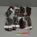 New Gogo Curl Crochet Hair Pre Looped 8 Packs Pre Twisted Curly Crochet Hair for Black Women Beach Curl Wave Crochet Synthetic Hair Extensions (14Inch 1B/350#)