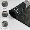 Football Rug for Bedroom,6'x9' Football Field Rugs with Non-Slip Backing,Sports Area Rug for Living Room and Game Room Decor