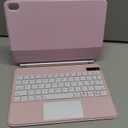 For iPad (A16) 11th &10th generation Case with Keyboard,Backlight Multi-Touch Trackpad for iPad 11th Gen 2025 11 inch&10th Gen 2022 10.9 inch, Magic-Style with Floating Cantilever Stand,T-Pink