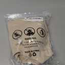 Women's Halter Sports Bras Adjustable Straps Seamless Medium Impact Workout Crop Tank Tops with Removable Padded (Large, Beige)