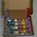 Valentines Day Gifts for Kids - 24 Pack Dinosaur Egg Hatching Card Bulk - Funny Dino Valentine Exchange Cards for Boys Girls Toddler School Class Classroom Party Favors