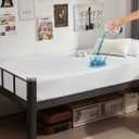 2 Pack Twin XL Waterproof Mattress Protector Deep Pocket Mattress Cover, Soft Breathable Mattress Pad, Fitted Noiseless Waterproof Bed Cover Stretch to 19"