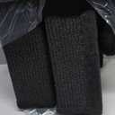 32" Cat Scratching Post for Indoor Cats, Sisal Cat Scratcher with Plush Perch, Large Scratch Post with Bed, Removable Cover, Sisal Fabric,Black