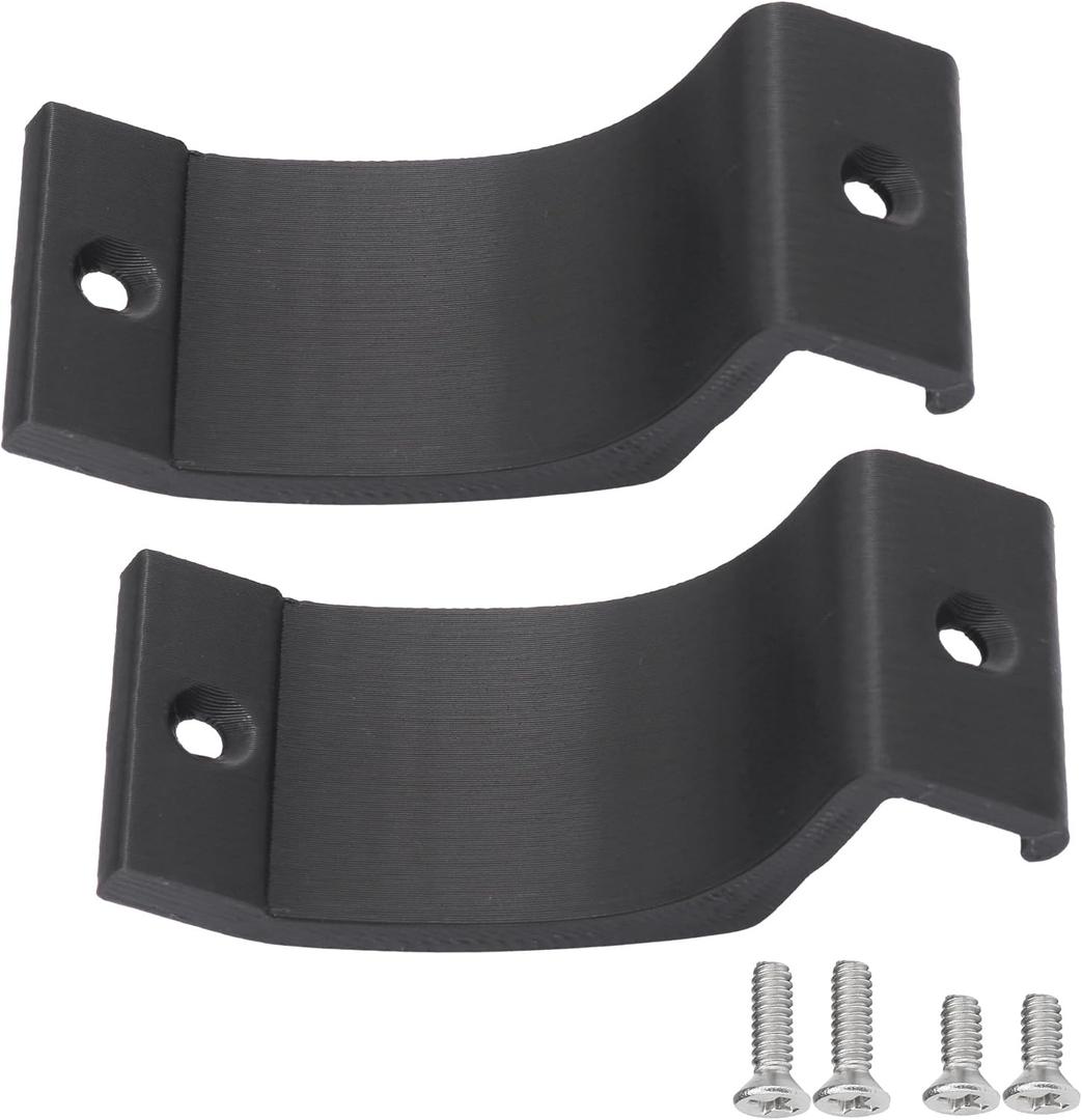 Shower Door Towel Bar Brackets for Bypass, Replacement Nylon Towel Bar Bracket Parts 2 Pcs