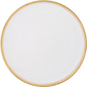 Gold Line White 11.4" Flat Plate [11.5 x 0.6 inches ]