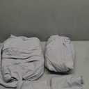 Cal King Size 4 Piece Sheet Set - Comfy Breathable & Cooling Bed Sheets Set - Hotel Luxury Bedding for Women, Men, Kids, Teens, Boys & Girls - Deep Pockets, Soft, Wrinkle Free - Oeko-Tex - French Grey