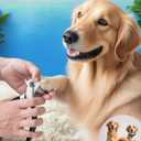 Large Dog Nail Clippers Wide Jaw Opening Heavy Duty Dog Nail Trimmer Cat Claw Clippers(Black)