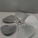 FB99100 Attic Fan Blade Propeller 12" 32 Degree 5 Blade for 1/2" shaft,Easy to install