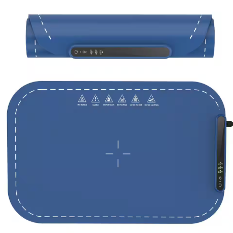 Electric Warming Tray - Silicone Warming Mat for Food, Full Surface Heating with Adjustable Temperature Keep Food Warmers for Parties Buffet, Stocking Stuffer for Women Men Mom