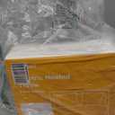 WOOMER Heated Blanket Throw 50" x 60", Electric Blanket Throw with 4 Heating Levels & 4H Auto Off, ETL Certified, Marble Grey Double-Sided Faux Fur, Over-Heat Protect, Machine Washable